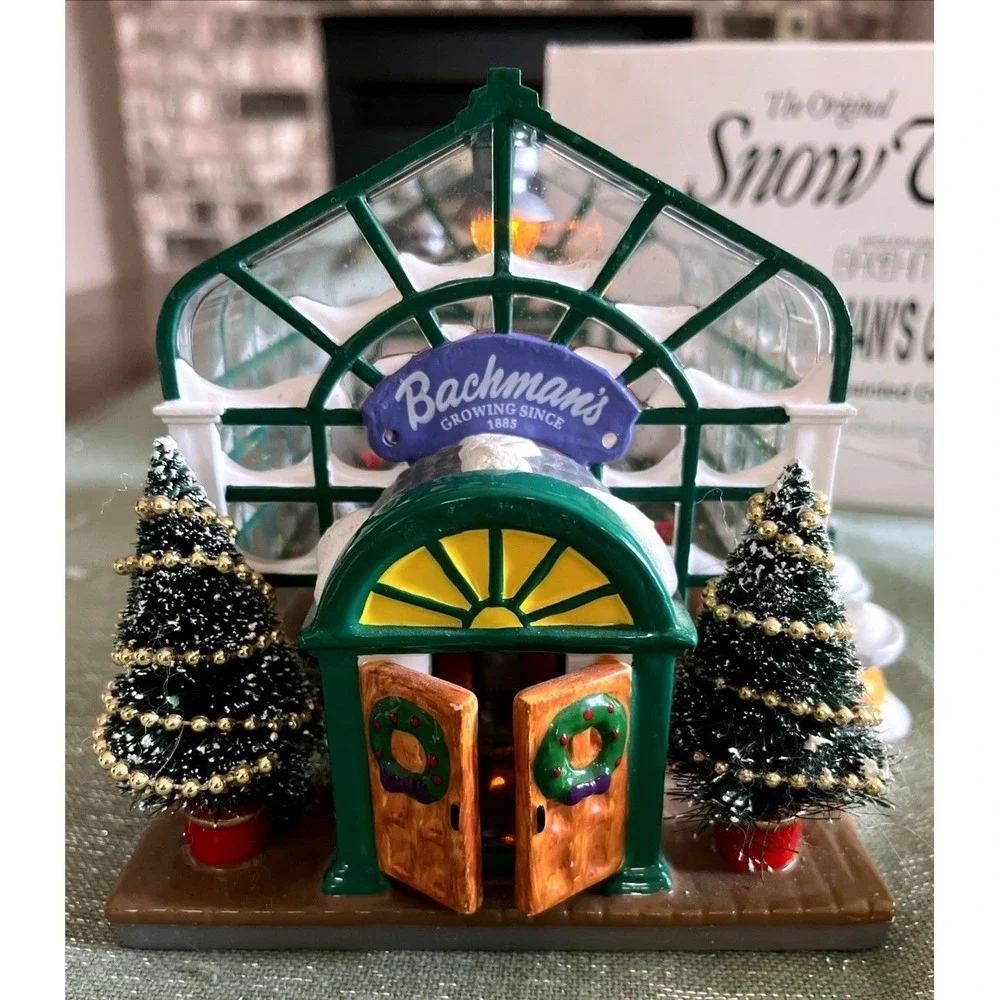 Dept 56 The Original Snow Village Bachman's Greenhouse~The Palm House 1998